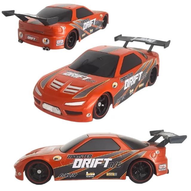 Carrinho Controle Remoto Rc Drift Maisto Tech Monster Drift 1/24