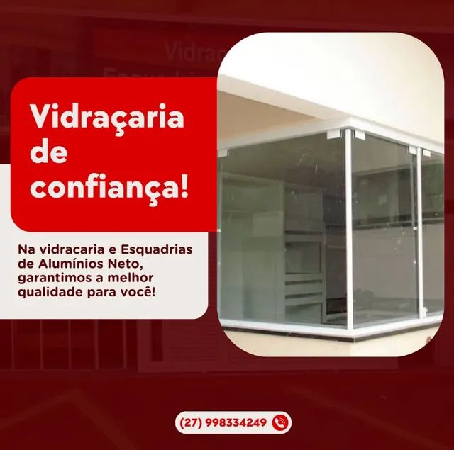 Vidracaria /Portão de alumínio  - Foto 3
