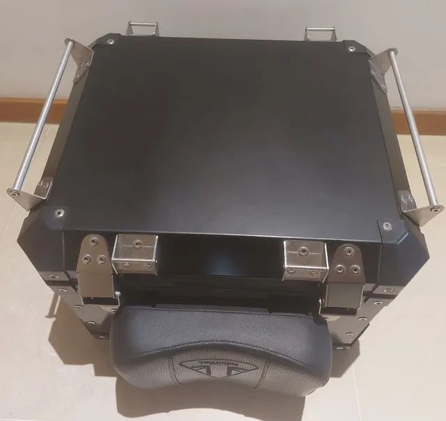Baú Braz 43L + Bagageiro Reforçado Himalayan Chapam - Foto 4