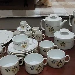 Porcelana Renner Anos 1960 Antiga Jogo Chá Completo 6 Pessoas Perfeito, Móvel de Antiquário Renner Usado 77979931