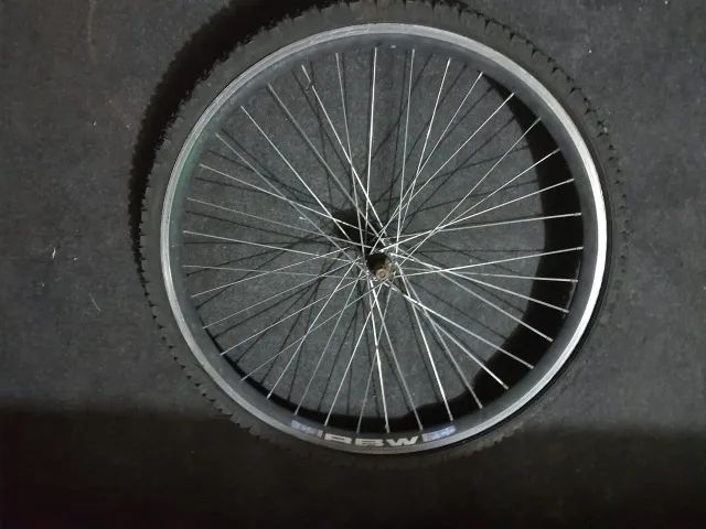 Rodas de bicicleta com pneu usados - Foto 4