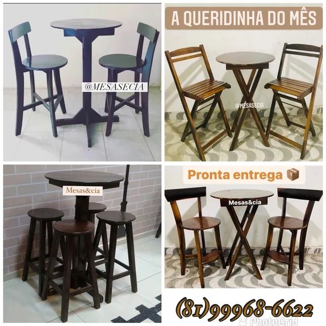 Jogo de mesa e cadeira entrego  - Foto 2