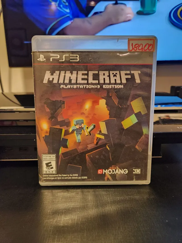 Minecraft Ps3 Original Mídia Física Seminovo