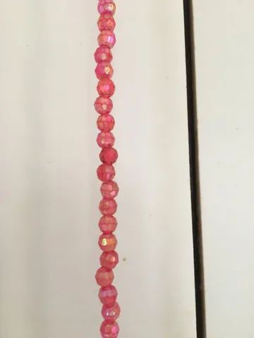 belíssimo colar rosa em mica no precinho! - Foto 3