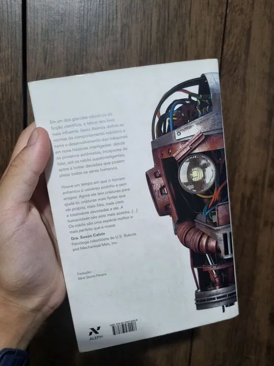 Livro - Eu, Robô - Isaac Asimov - Foto 3
