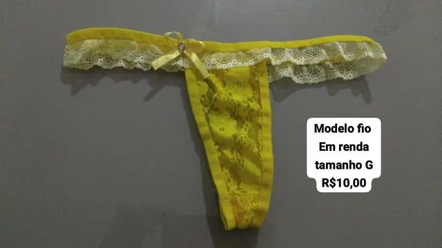 Calcinhas lindas e maravilhosas tamanho M e G - Foto 2