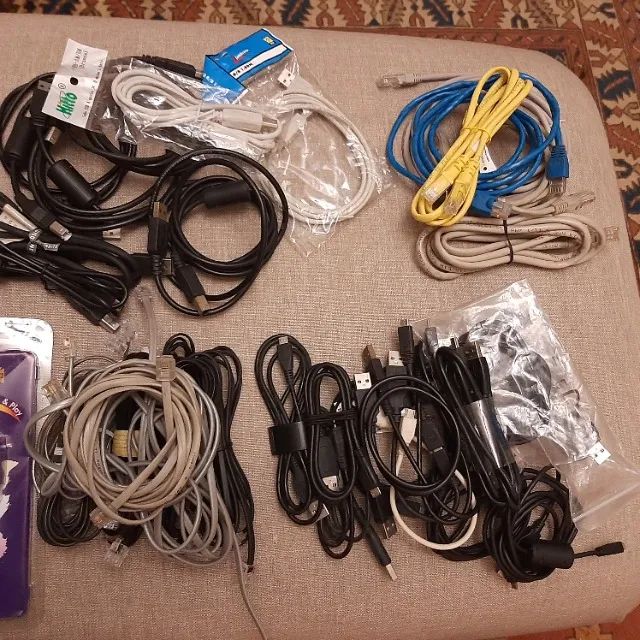 Cabos para PC ou Notebook ou TV - Foto 5