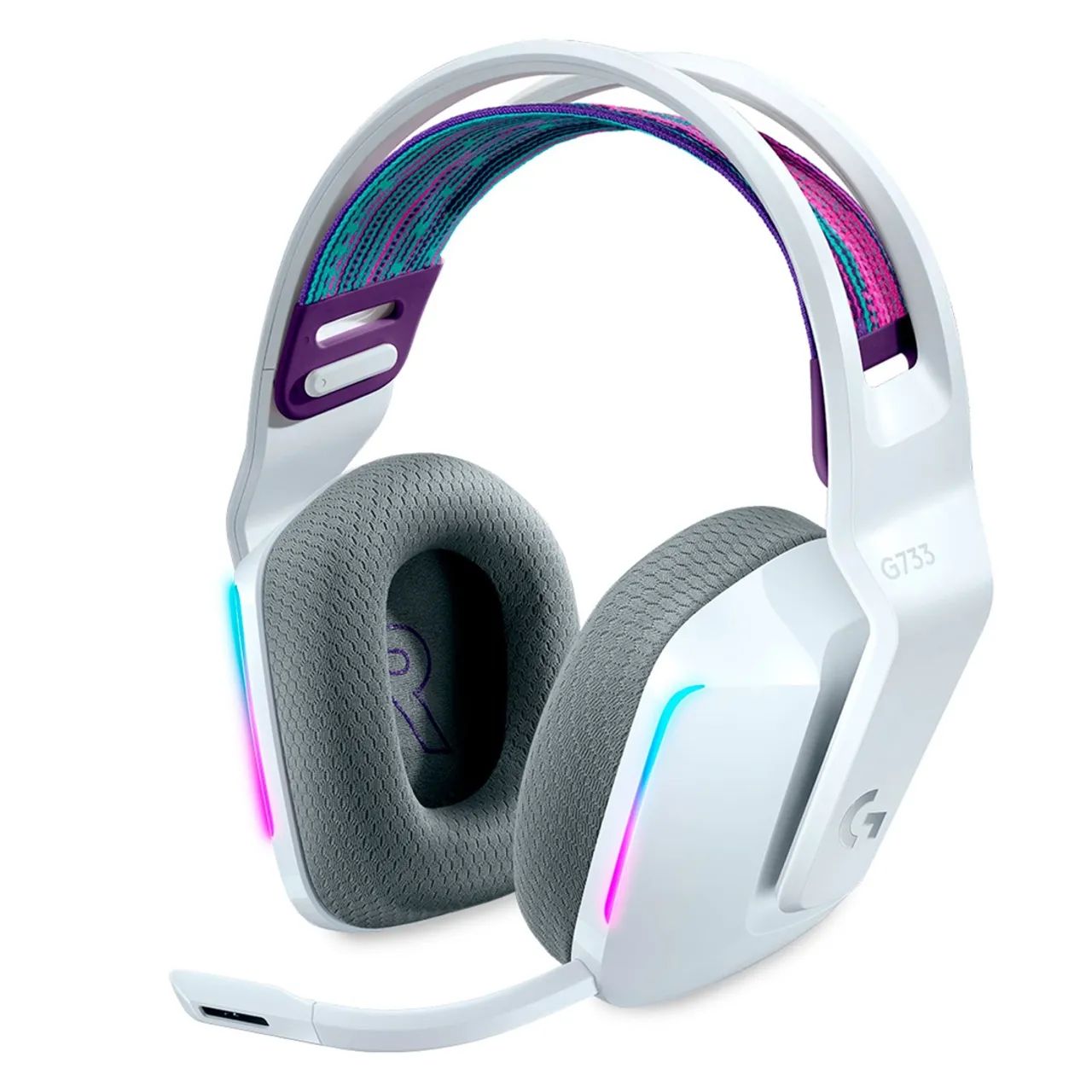 Fone De Ouvido Gamer Logitech G733 Lightspeed Sem Fio RGB