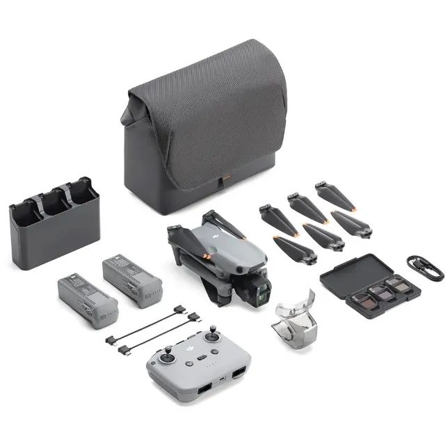 Drone Dji Air 3S Fly More Combo (DJI RC N3) - Novos-Lacrados - Foto 2