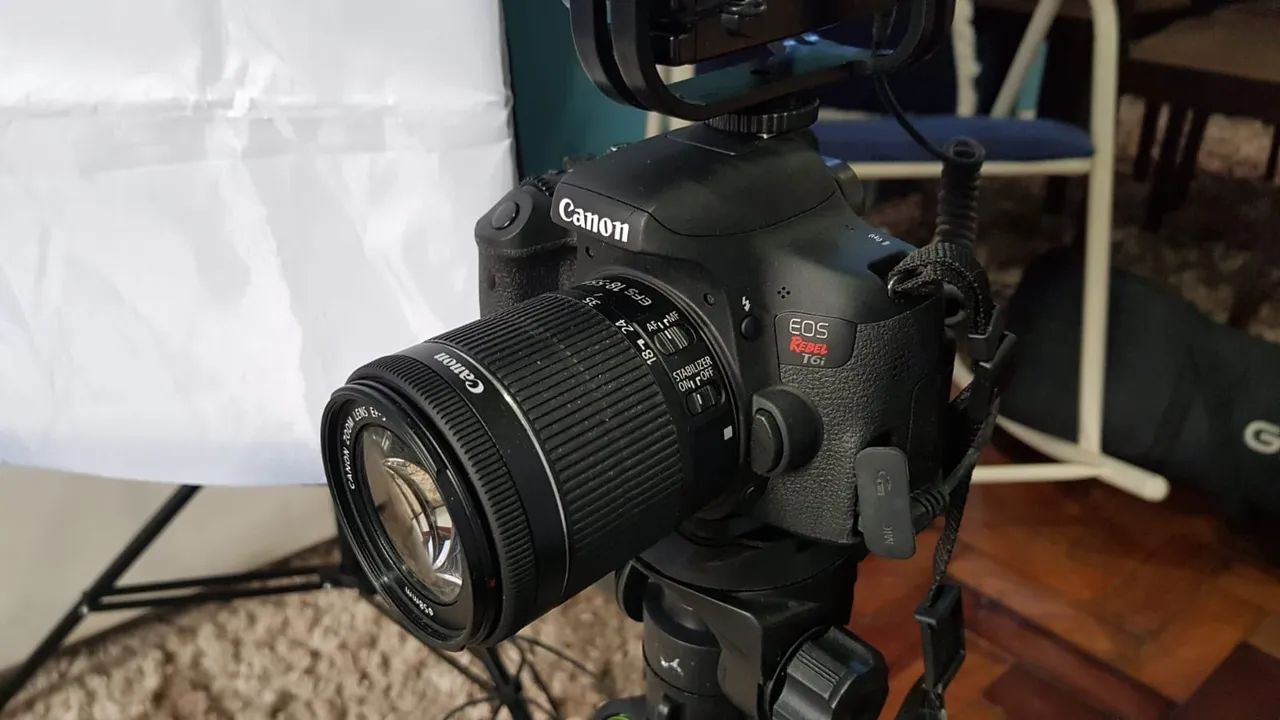 Câmera Canon EOS Rebel 60D e Acessórios - Foto 3