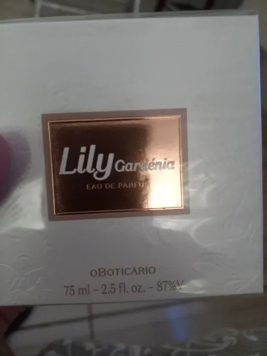 Perfume Lily Gardenia - O Boticário - 75ml