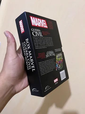 Box Marvel guerra civil e guerras secretas - Foto 5