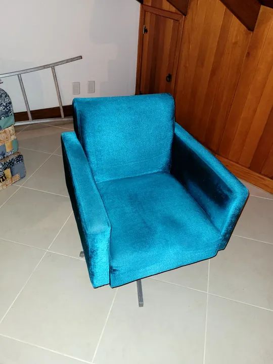 Poltrona Veludo 