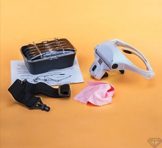 Lupa com Led de iluminação com 5 Lentes - Foto 4