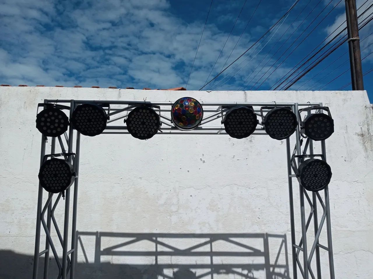 Grid, iluminação e som  para eventos - Foto 4