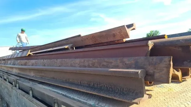 Construa com sustentabilidade! Trilhos para fundação TR 32, TR37, TR45, TR57 e TR68