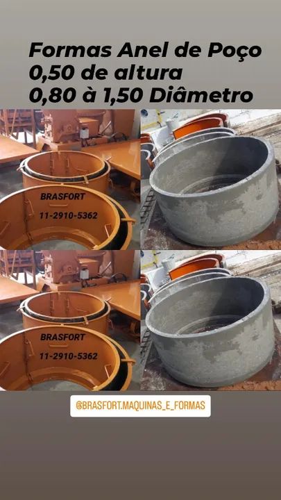 Formas de Tubos de Concreto -  - Foto 5