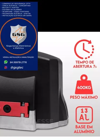 Promoção Motor residencial para portão 7 segundos