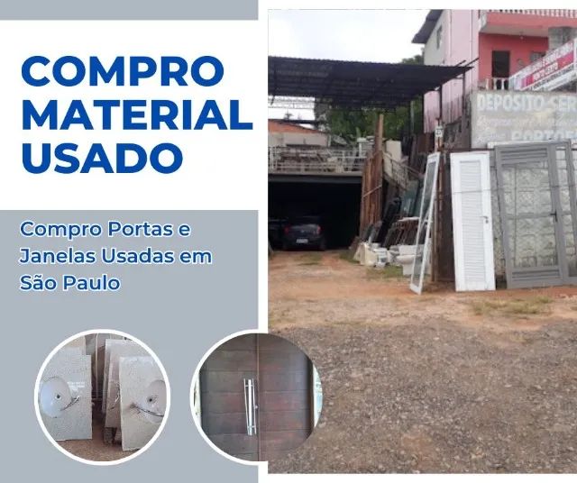 Compra de Portas e Janelas Usadas 