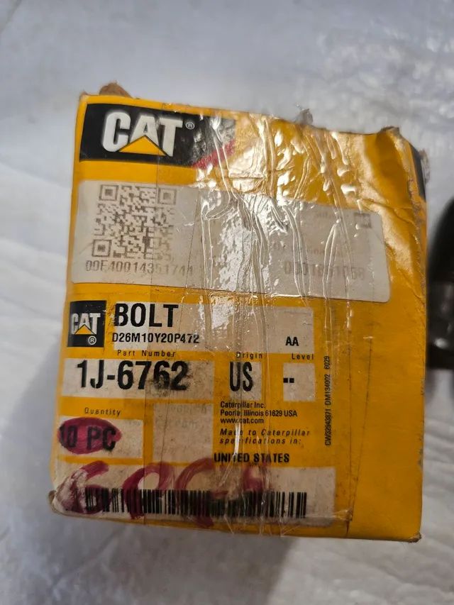 Escavadeira motoniveladora caterpillar parafuso novo original 1J6762 - Foto 2