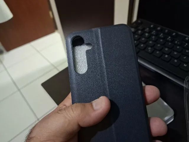 Capa azul Samsung A54 - Foto 5