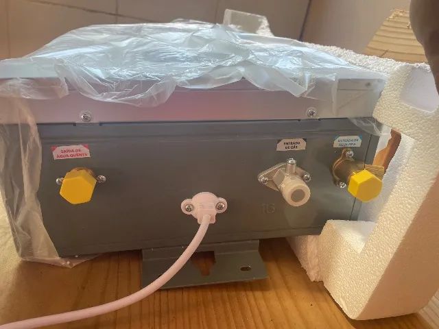 Aquecedor gás e água Lorenzetti (nunca usado) - Foto 4