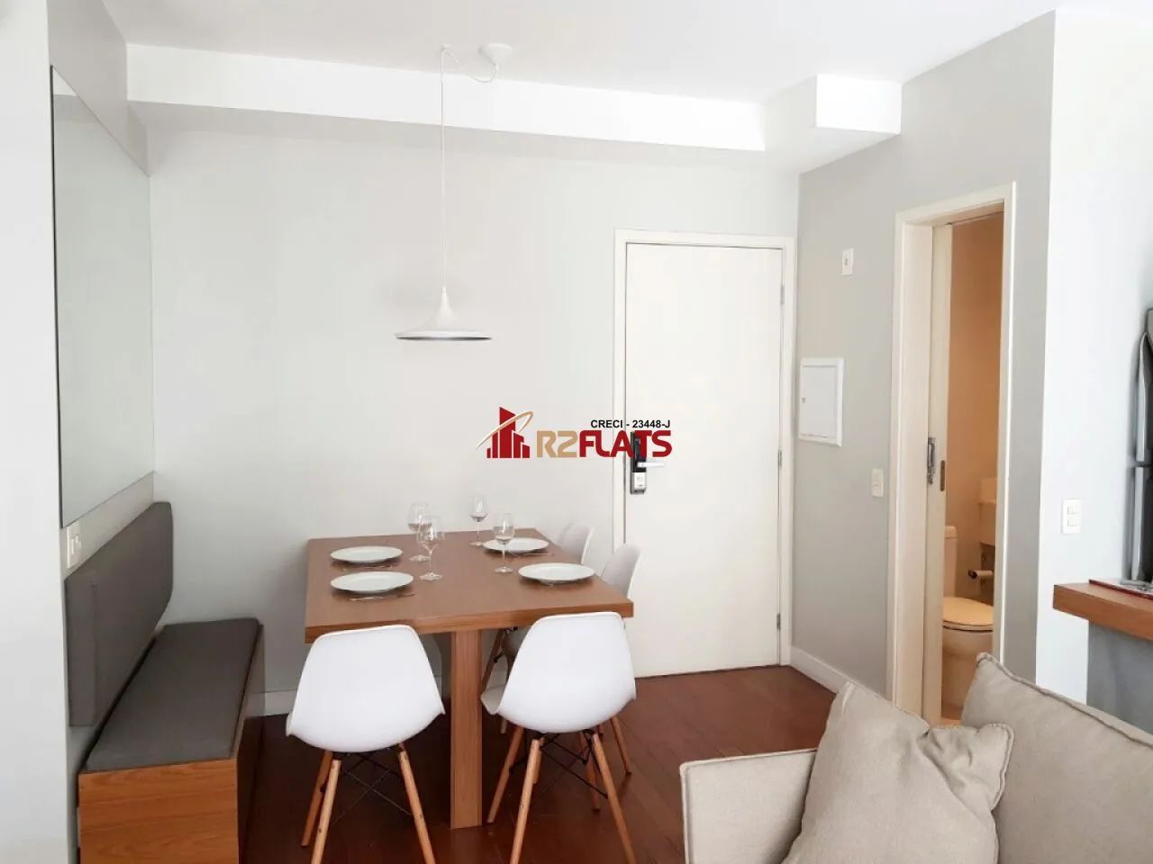 Flat com ótimo preço no bairro Itaim Bibi. Confira! - Foto 3