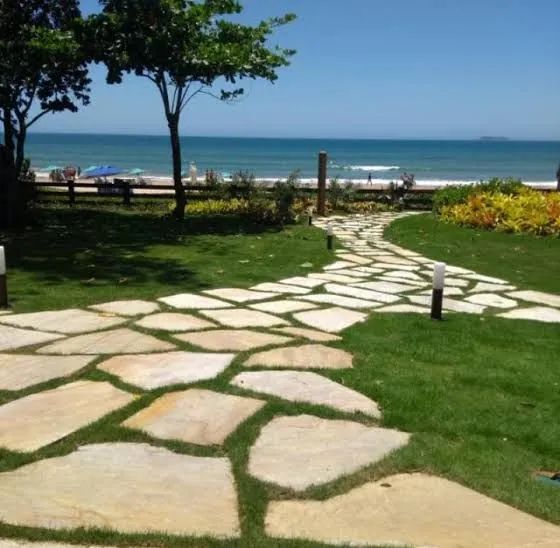 Piso de pedra para área externa