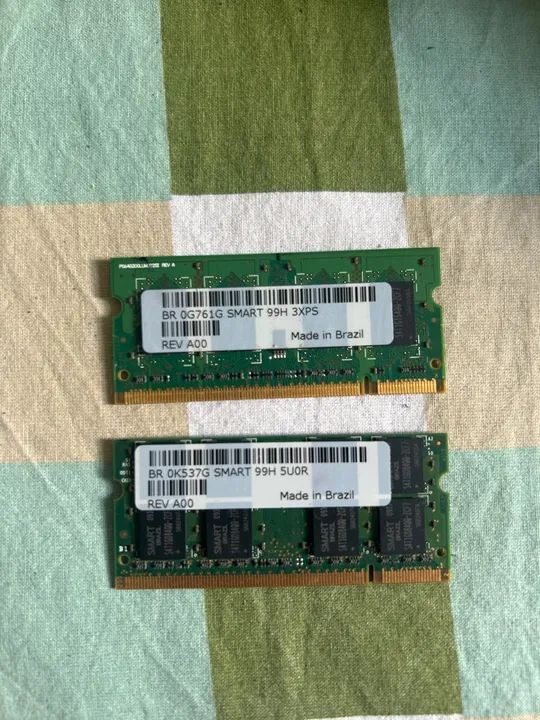 2 Memórias RAM DDR2 - (50% OFF BLACK FRIDAY) - Foto 2