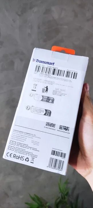 Caixa de Som Bluetooth TRONSMART T2 Mini - IPX7 - Preta - Nova - Foto 4
