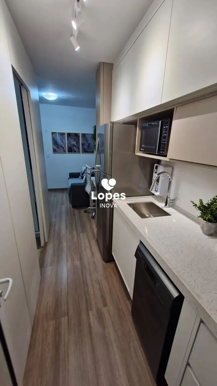 Studio com 28,42 m² área útil 1 quarto em Boa Vista, Bacacheri, Tingui - Curitiba - PR