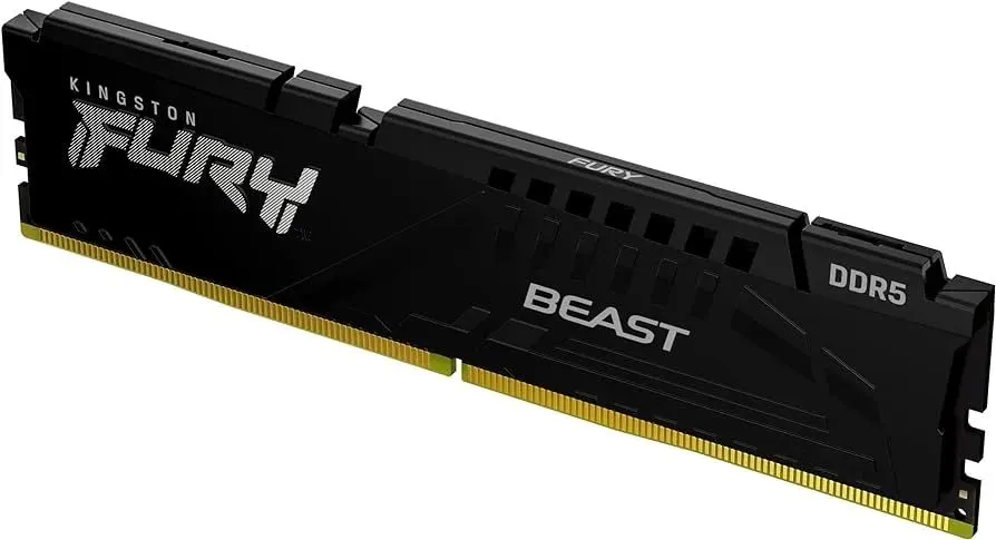 Memória RAM DDR5 16GB 5600mhz 1x16gb Kingston Fury Beast