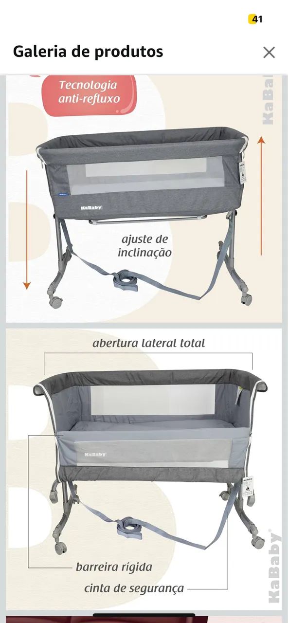 Berço portátil 64301929214210121