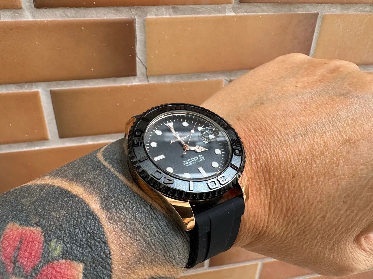 Relógio Masculino Poedagar Yacht Master 680 - Foto 3