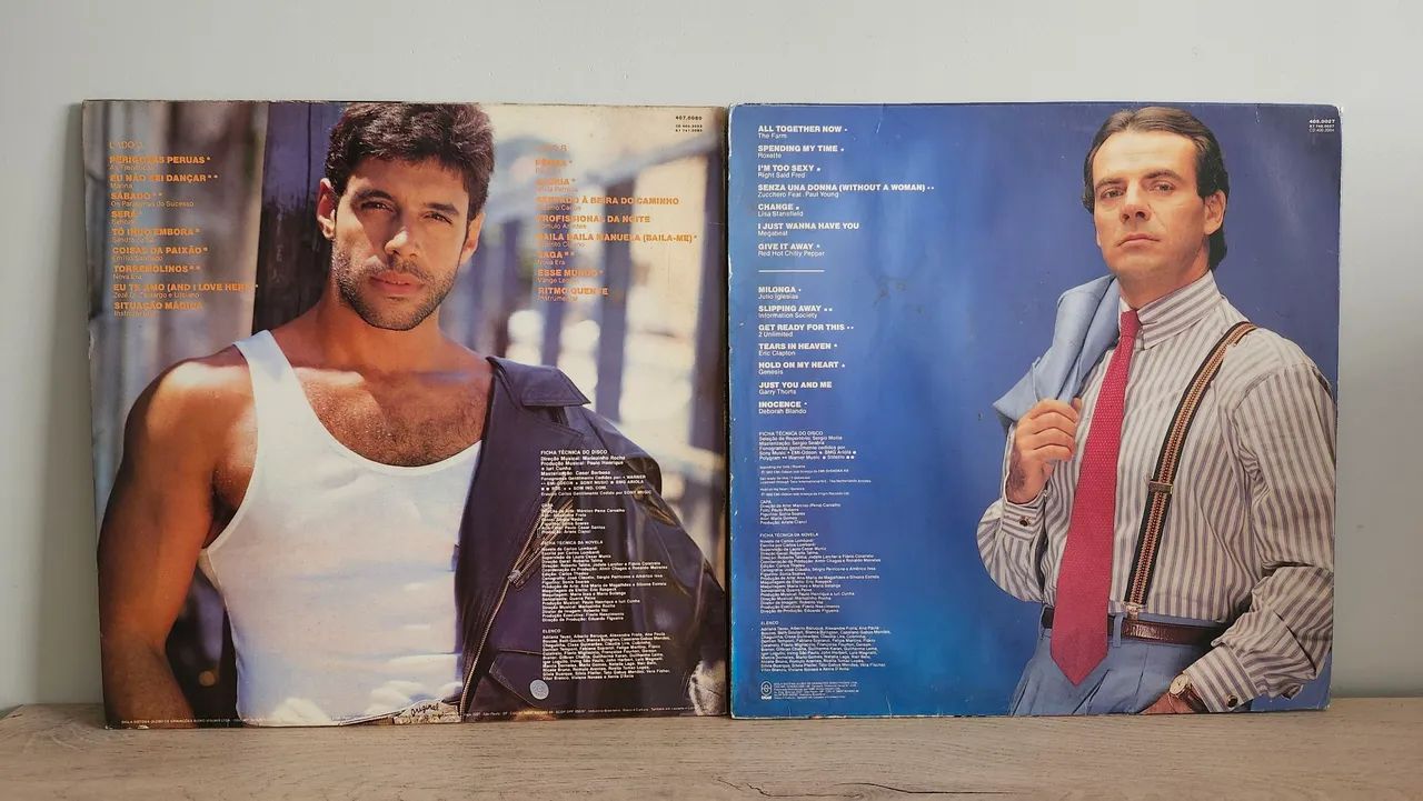 Novela Perigosas Peruas 2 LPs Disco de vinil  - Foto 2