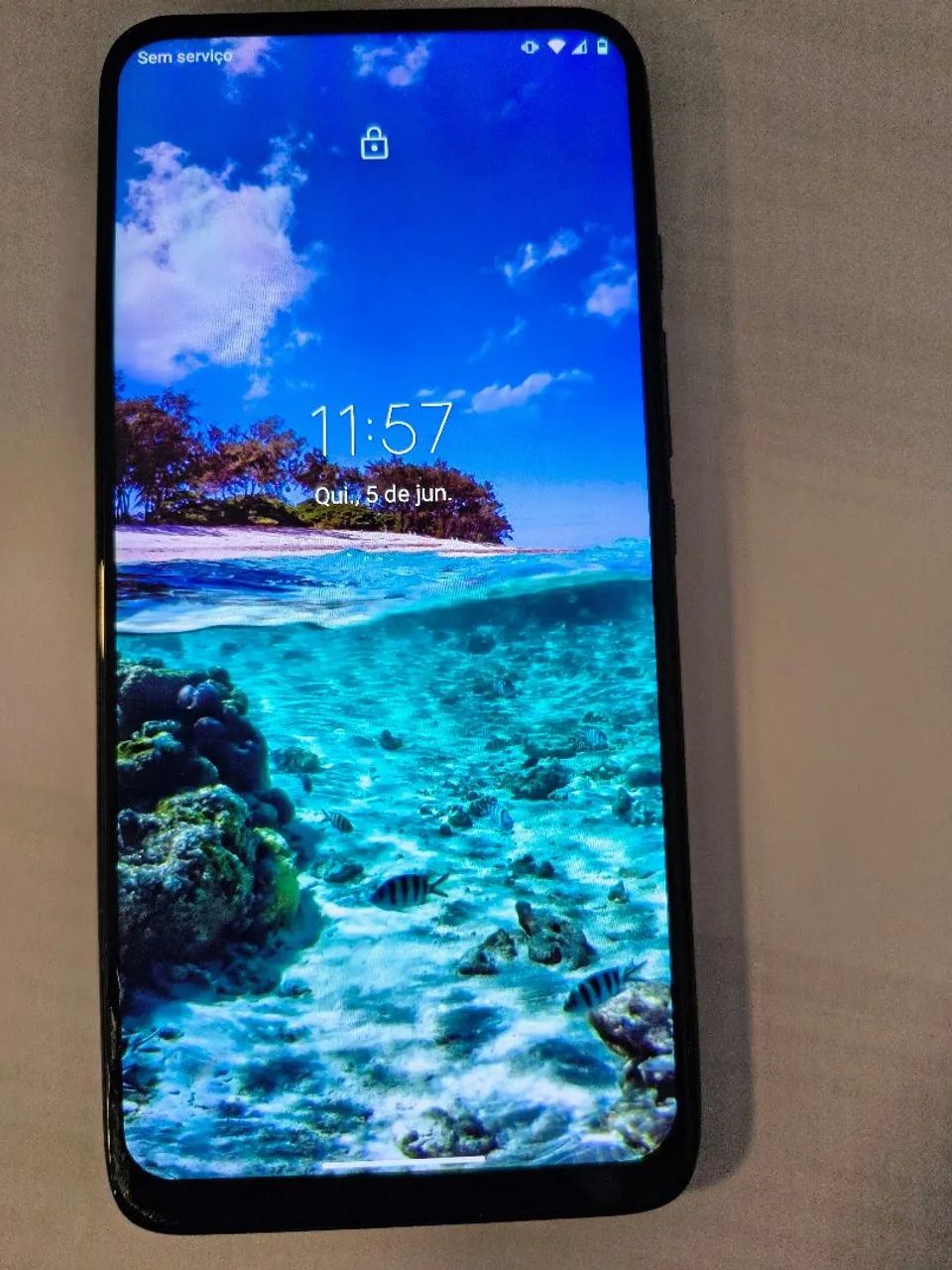 Motorola One Fusion Plus 128gb semi novo