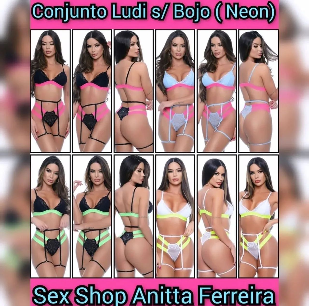 Conjunto lingerie c/ Ligas