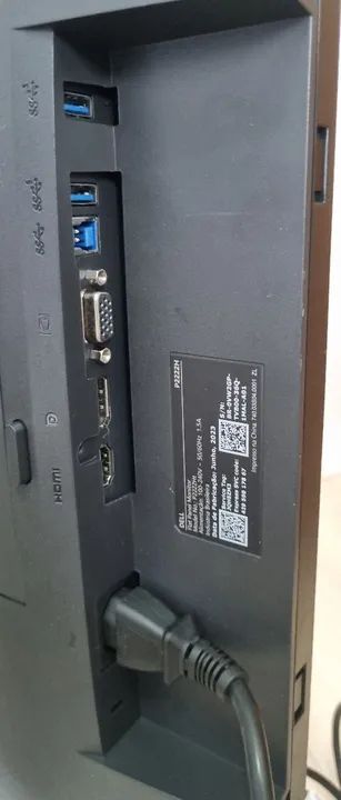 Monitor Dell  21.5" - Aceito troca por TV - Foto 5