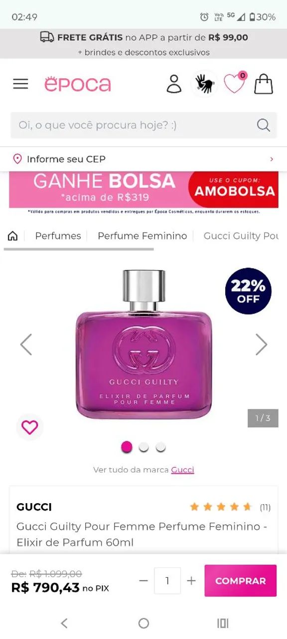 PERFUME GUCCI GUILTY ELIXIR - Foto 3