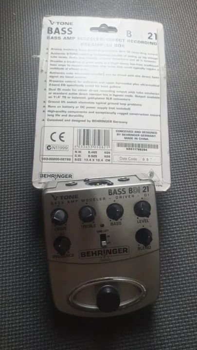 Pedal V-Tone Bass BDI 21 - Foto 3