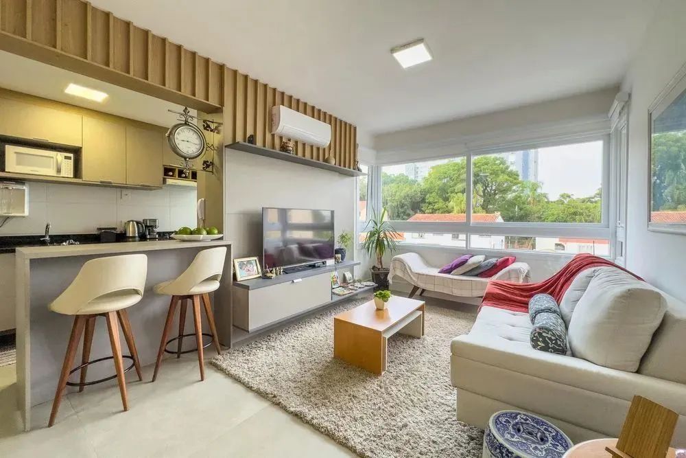 Apartamento com 89 metros 3 quartos 2 vagas no bairro Cristal - Porto Alegre - RS
