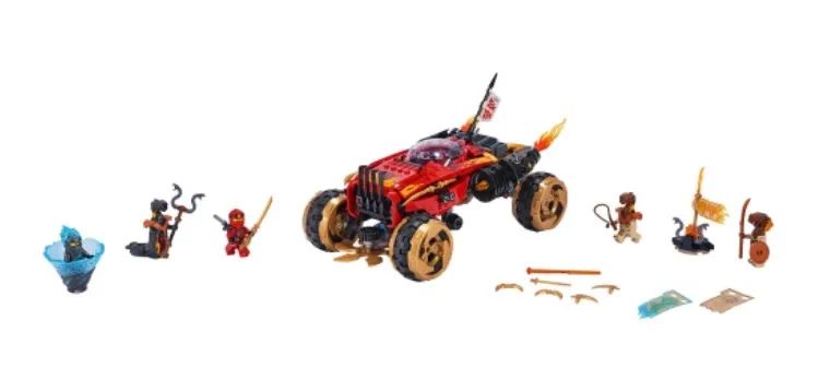 SIX-CHANGE EXPLOSION 4枚セット Lego Ninjago 71826 Batalha De Spinjitzo De Dragão 186 Peças - 186