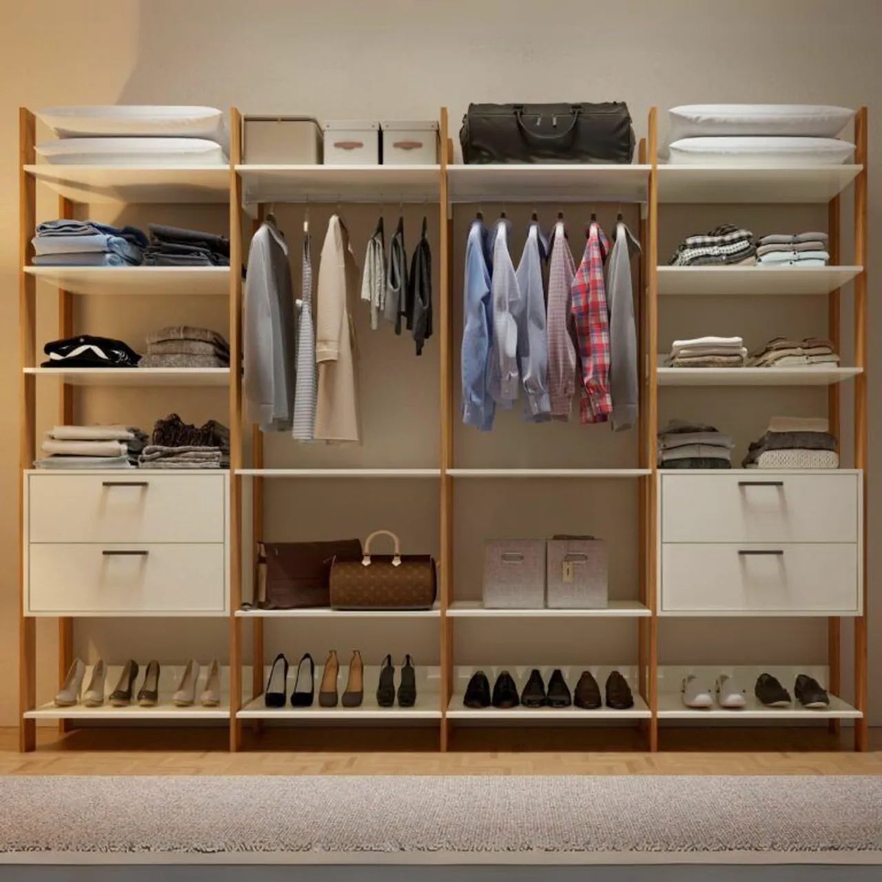 Closet 4 Torrer TW Dalla - Entrega Rápida 