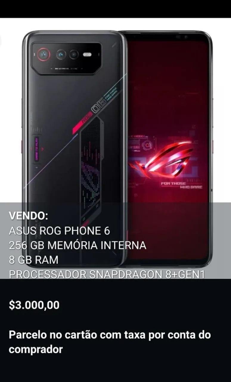Asus Rog phone 6