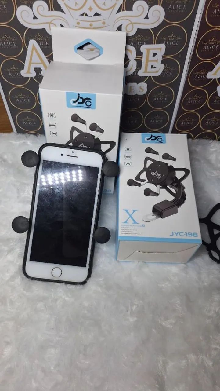 Suporte de celular para moto 