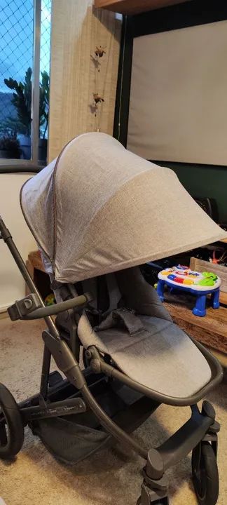 Carrinho de bebê ABC + Cadeirinha! - Foto 3