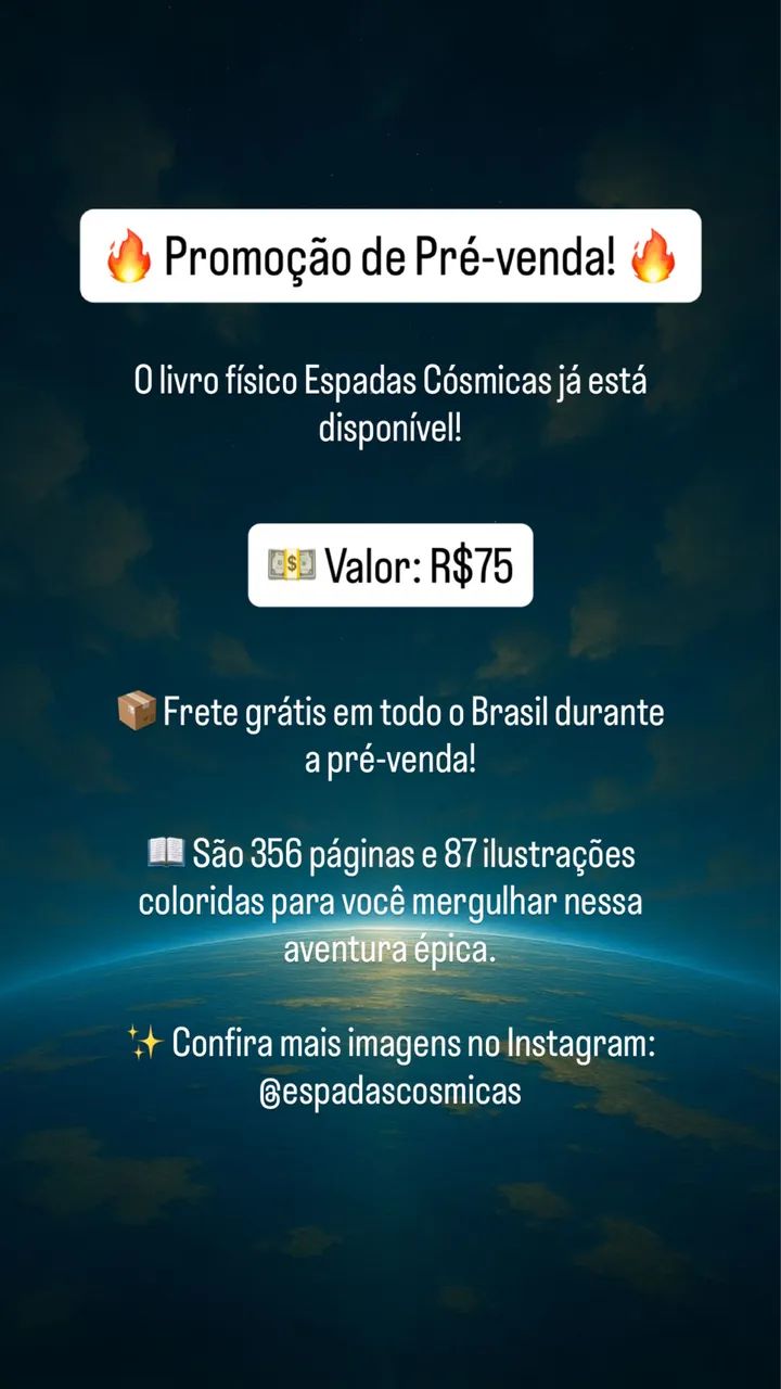 Livro Espadas Cósmicas: As Guerras - Foto 3