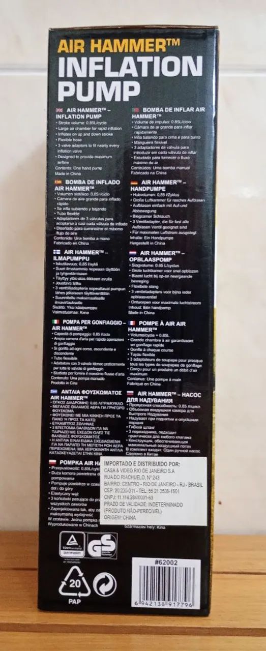 Bomba de ar pequena marca Bestway - Foto 3