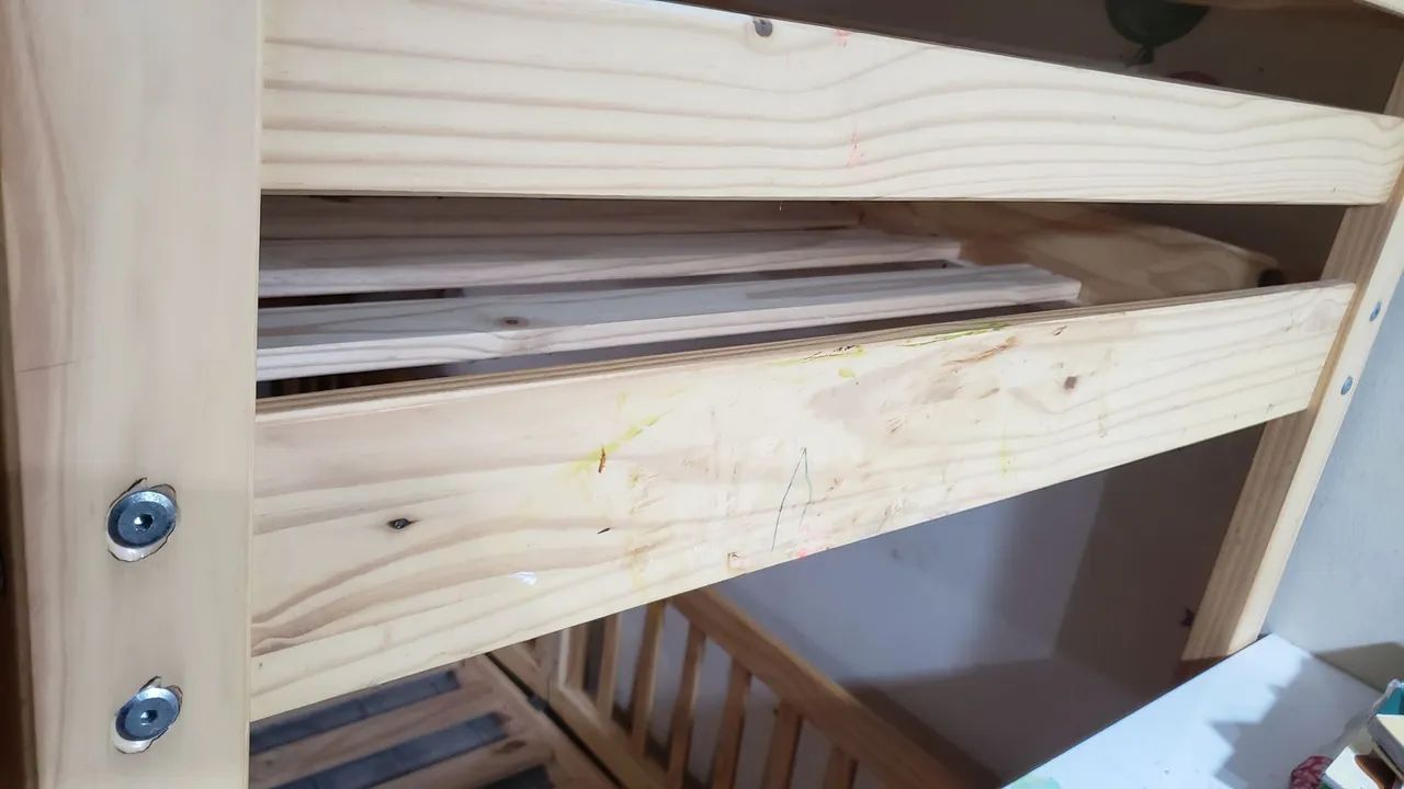 Beliche montessoriana com escorregador - Foto 5