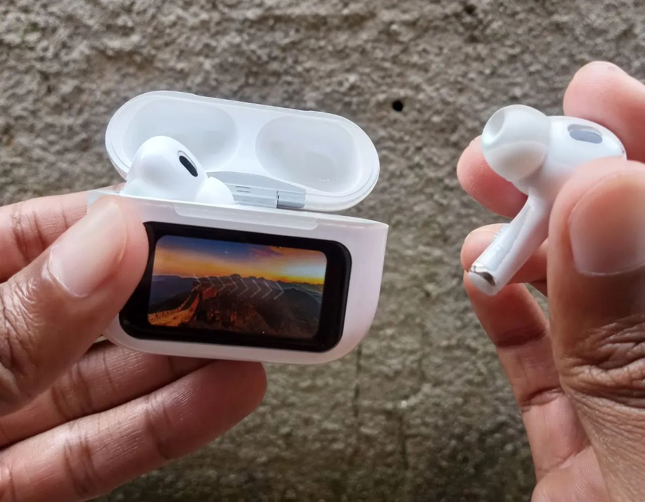 Fone Bluetooth P9 ? ANC + Tela Touch HD + Som Potente<br> - Foto 2